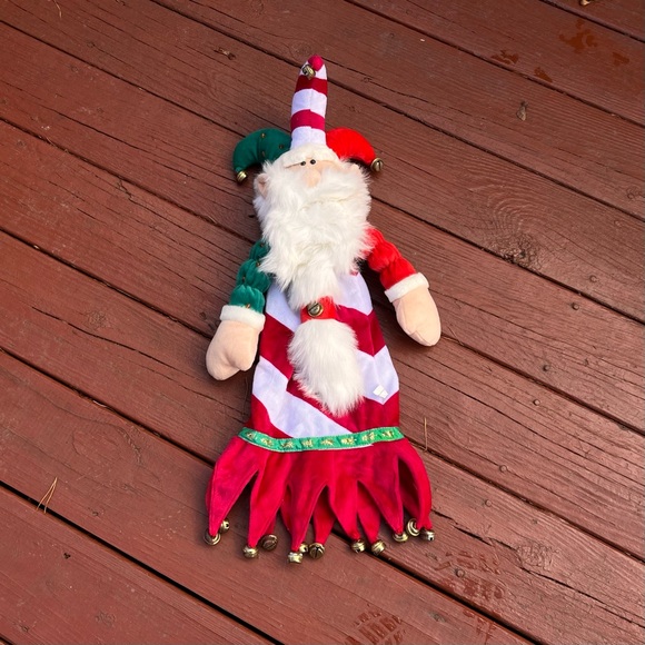 Jingles The Elf Plush Wine And Spirits Bottle Holder With Bells By North Star - Picture 7 of 9